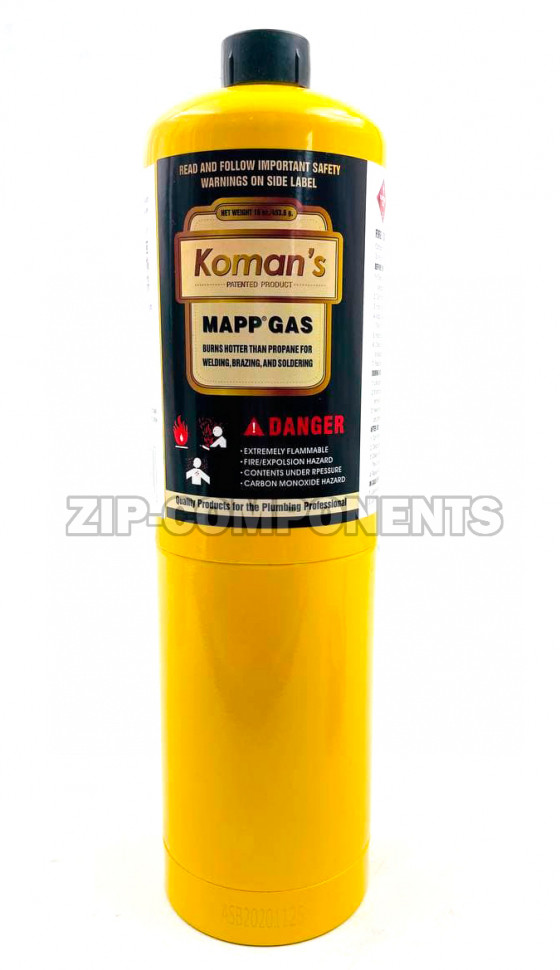 MAPP GAS Китай в баллоне 454гр