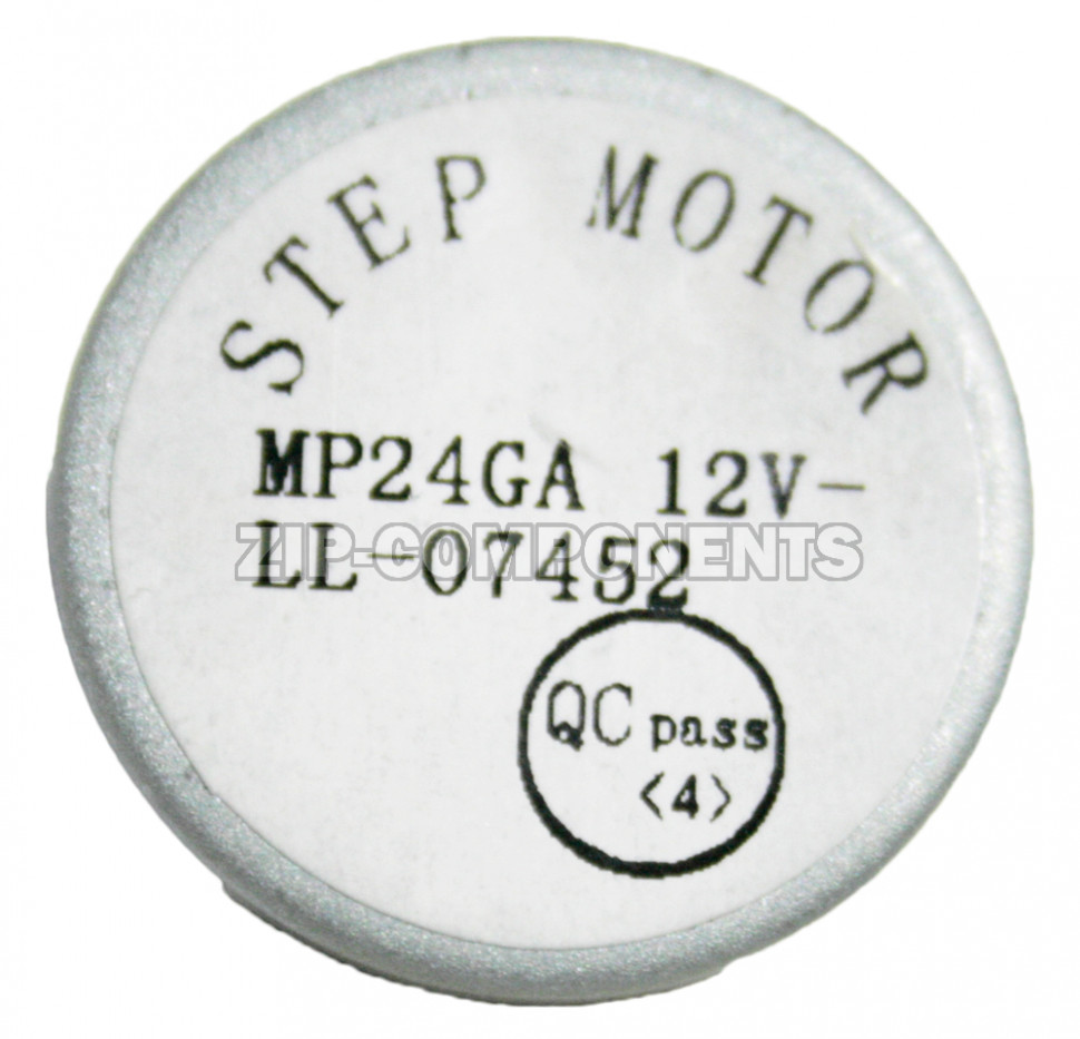 Поворотный мотор (двигатель жалюзи) кондиционера MP24GA 12V LL-07452 Вал (Н-8 мм, D-5 мм)