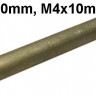 Анод магниевый для водонагревателя M4x10mm, L=210mm, D=16