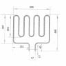 ТЭН для саун HARVIA ZSL-313 2000W 280 А 8/2,0 Т 220 - 4 изгиба